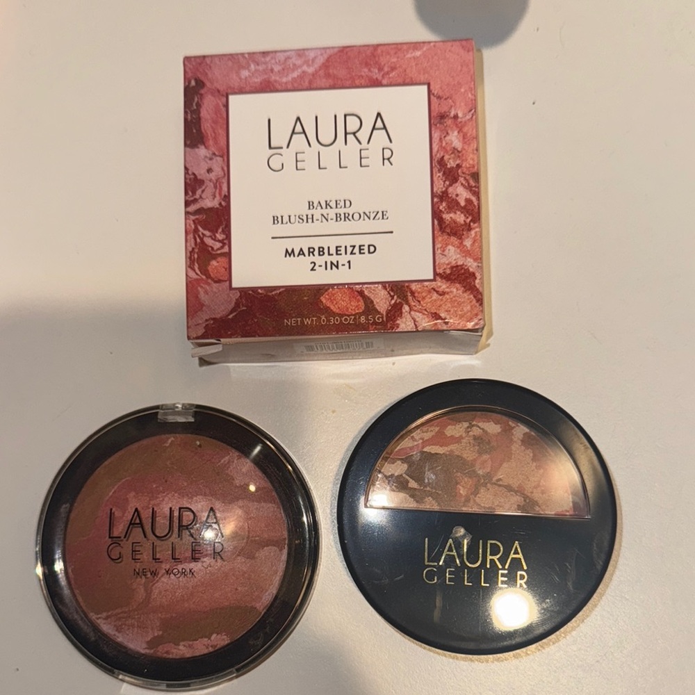 Laura Geller Pink and Brown Blush Collection